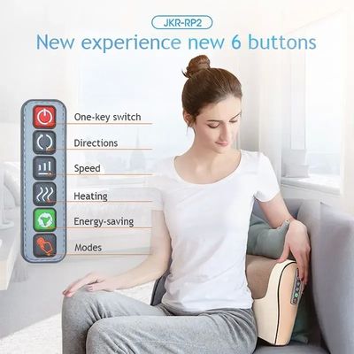 Καλύτερο Shiatsu υπέρυθρη θερμότητα λαιμό γονατιστή μαγνητοστοιχία με 500mAh μπαταρία φόρτιση