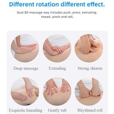 Καλύτερο Shiatsu υπέρυθρη θερμότητα λαιμό γονατιστή μαγνητοστοιχία με 500mAh μπαταρία φόρτιση
