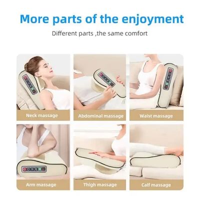 Καλύτερο Shiatsu υπέρυθρη θερμότητα λαιμό γονατιστή μαγνητοστοιχία με 500mAh μπαταρία φόρτιση
