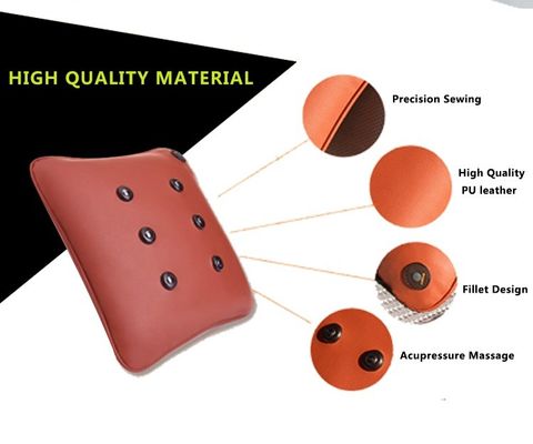 Χειροκρότημα λαιμού Μασάζ ώμου 8W Η μπαταρία λειτουργεί δονητικό πίσω μασάζ μαξιλάρι μαξιλάρι