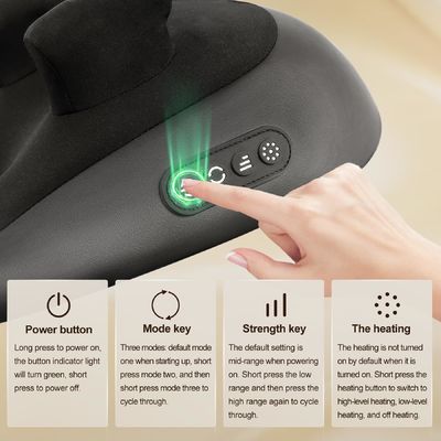 500mA φορτίο ρεύματος λαιμό και πίσω μασάζ για την ανακούφιση από τον πόνο 19,05 x 30,48 x 33,02 cm