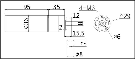 Μόνιμος μαγνήτης κατασκευή 5kw brushless DC κινητήρας για ηλεκτρική μοτοσυκλέτα