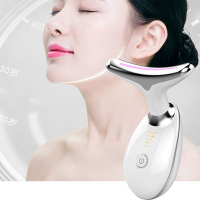 Προσαρμοσμένο Ηλεκτρικό V σχήμα Neck Lift Μασάζ με Φωτοθεραπεία και Θερματική δόνηση