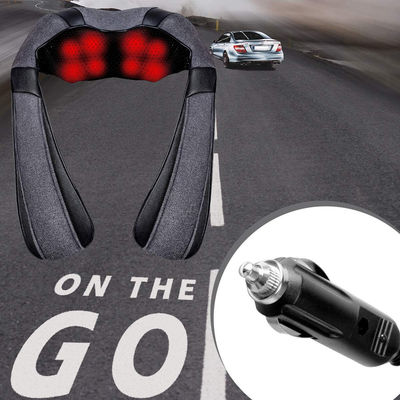 Επαγγελματικό σύγχρονο σχεδιασμό Dc 12v Pu δέρμα έξυπνο ώμο λαιμό μασάζ ρυθμιστικό ελέγχου