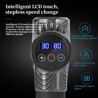 Ιμπλυστικό χτυπήματα γυμναστική θερμότητα και κρύο θεραπεία μασάζ όπλο για χαλάρωση των μυών 1kg