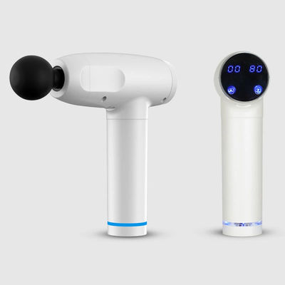 Μικρό όπλο μασάζ με 6 κεφαλές μασάζ και λειτουργία ελέγχου χρονισμού