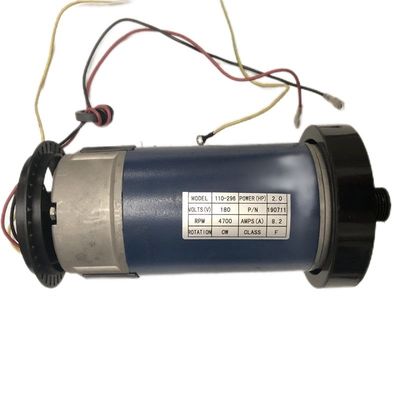 180V κινητήρας συνεχούς τροχιάς υψηλής ροπής και συνεχούς ρεύματος 8,2A για εξοπλισμό γυμναστικής