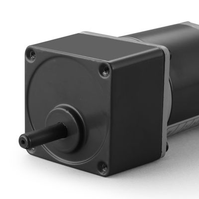 60mm 24v Μαύρος ρυθμιζόμενος κινητήρας συνεχούς ρεύματος με 1.9A συνεχές ρεύμα και μαύρο χρώμα