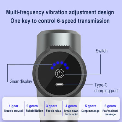 Μηχανή Vibration για Μασάζ Σώματος 2024 Πυροβολιστικό Πυροβολιστικό για Μασάζ Βαθιάς Μυαλίας