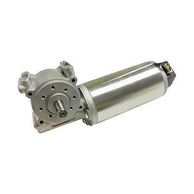Μεγάλη ροπή 63 mm Worm Gear Brushed DC Motor για εφαρμογές βαριάς χρήσης