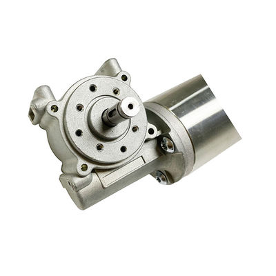 Μεγάλη ροπή 63 mm Worm Gear Brushed DC Motor για εφαρμογές βαριάς χρήσης