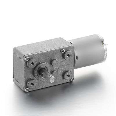Συνεχή ρεύμα 12v 24v βούρτσα DC ηλεκτρικός κινητήρας 28mm 3.79W/7.73W με Worm Gear