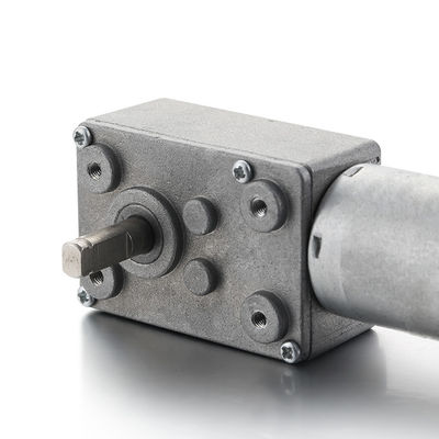 Συνεχή ρεύμα 12v 24v βούρτσα DC ηλεκτρικός κινητήρας 28mm 3.79W/7.73W με Worm Gear