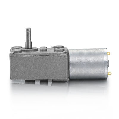 Συνεχή ρεύμα 12v 24v βούρτσα DC ηλεκτρικός κινητήρας 28mm 3.79W/7.73W με Worm Gear