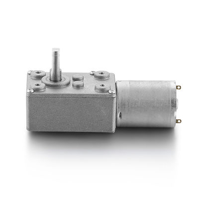 Συνεχή ρεύμα 12v 24v βούρτσα DC ηλεκτρικός κινητήρας 28mm 3.79W/7.73W με Worm Gear