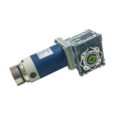 90mm Worm Gear DC κινητήρας 250W 12V 24V D άξονας τύπου 50rpm YLP 80BL-154-3