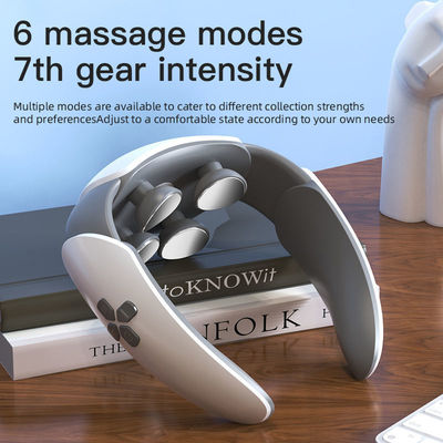 Προστατευτής λαιμού EMS TENS Μικροκυκλικό μασάζ για την ανακούφιση της σπονδυλικής στήλης του τραχήλου