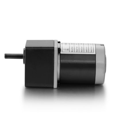 Ρυθμίσιμη ταχύτητα 60mm 24v 5w Εύκολη στη λειτουργία βούρτσισμένος κινητήρας συνεχούς ρεύματος YLP 80BL-154-3