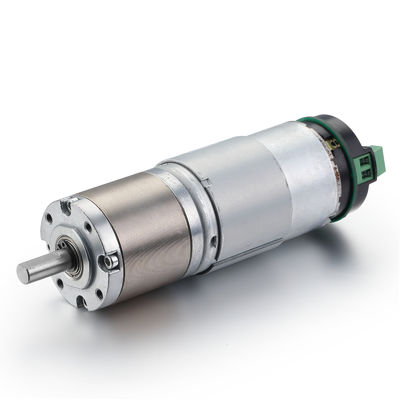 Μόνιμος μαγνήτης 42mm 10,4w Βούρτσιστος κινητήρας συνεχούς ρεύματος για υψηλής ισχύος πλανητική συσκευή 12v 24v