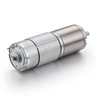 Επικοινωνιακή βούρτσα Μεγάλη ροπή 12v 42mm Χαμηλής ταχύτητας Μηχανή βούρτσισμα DC κινητήρας για διάδρομο 75dB