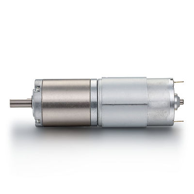 Επικοινωνιακή βούρτσα Μεγάλη ροπή 12v 42mm Χαμηλής ταχύτητας Μηχανή βούρτσισμα DC κινητήρας για διάδρομο 75dB