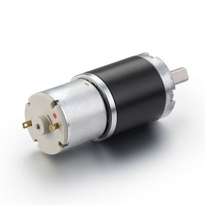 Μεγάλη ροπή 0.03-2N.m 36mm DC κινητήρας πεζοδρόμου με χαμηλό θόρυβο και μαύρο χρώμα 12V 24V