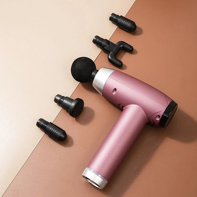 Ελκτρικό όπλο μασάζ με 6 κεφαλές 30 ταχύτητες LCD οθόνη και φόρτιση USB 1kg