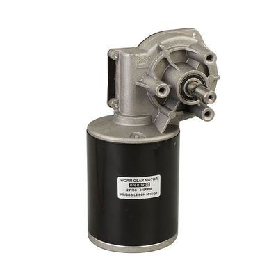 76MM 12V DC κινητήρας ταχυτήτων 200W δεξί γωνιακός άξονας 80RPM 90 βαθμούς Worm Gearbox