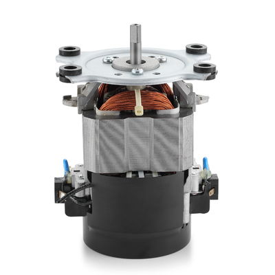 Μαύρο 95mm 50/60Hz Μεγάλη ροπή 12000rpm 220v Παγκόσμιος κινητήρας εναλλασσόμενου ρεύματος 150w 185w Ηλεκτρικός κινητήρας πεζοδρόμου