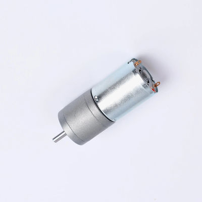 Μεγάλη ροπή 200 στροφές ανά λεπτό Μικρό 25mm Brushed DC Geared Motor 12V συνεχές ρεύμα A 30A