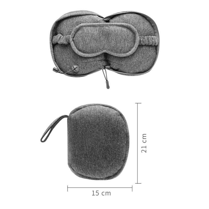 USB χρονοδιακόπτης ατμού μάσκα ματιών Πολυλειτουργικό μαξιλάρι μασάζ για χαλάρωση λαιμού και ώμου