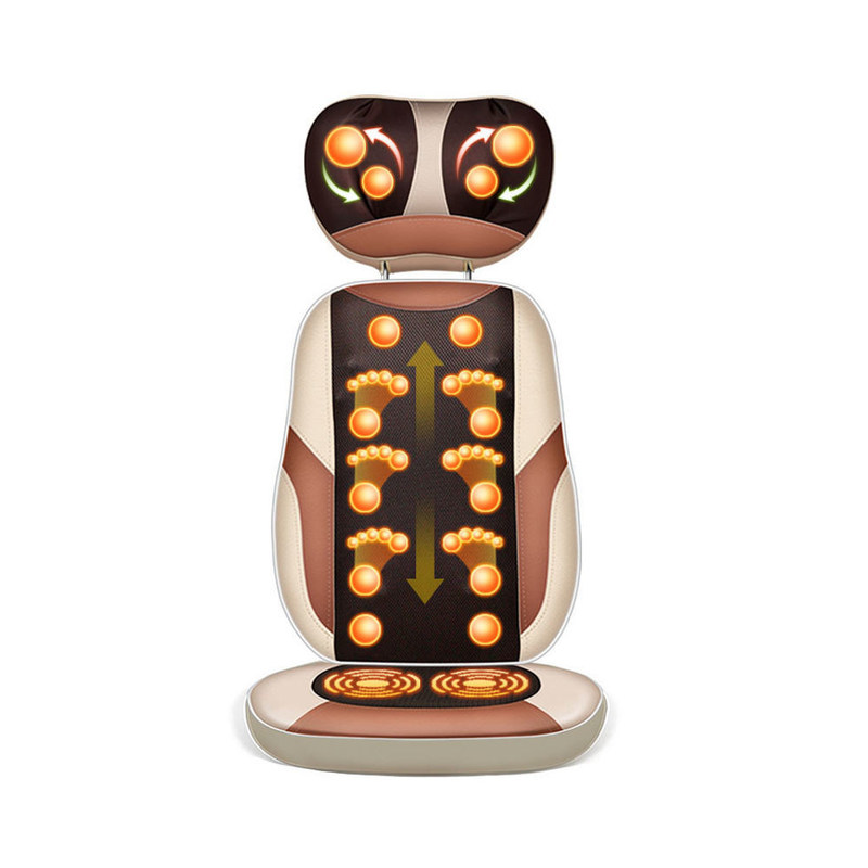 Πολυλειτουργικό όργανο μασάζ καθίσματος για μασάζ λαιμού και πλάτης 100X50X50 cm