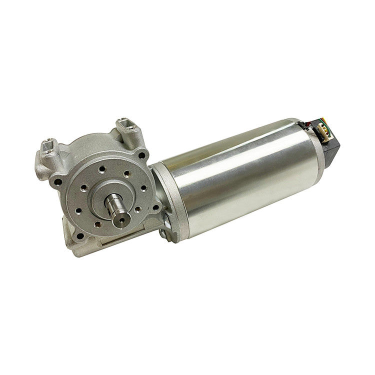 Μεγάλη ροπή 63 mm Worm Gear Brushed DC Motor για εφαρμογές βαριάς χρήσης