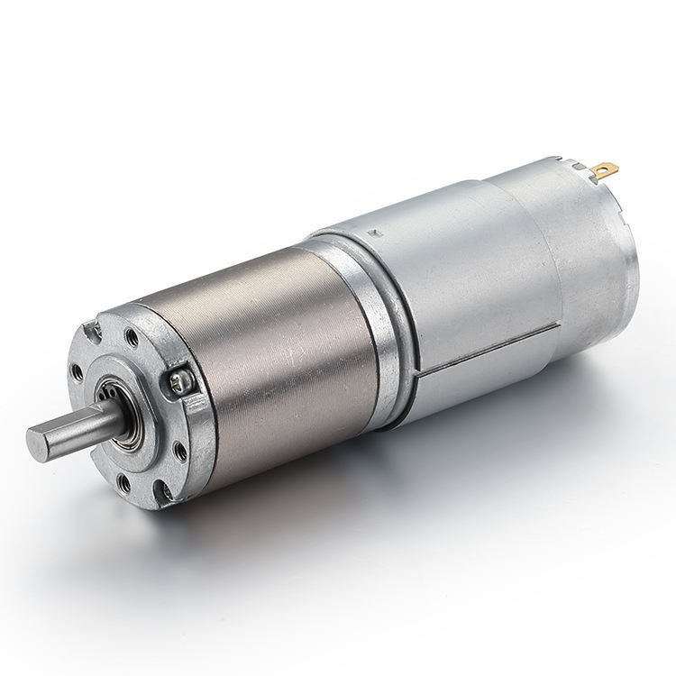 Επικοινωνιακή βούρτσα Μεγάλη ροπή 12v 42mm Χαμηλής ταχύτητας Μηχανή βούρτσισμα DC κινητήρας για διάδρομο 75dB