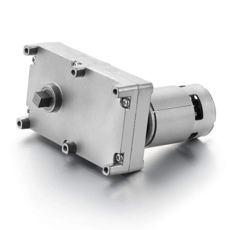 Υψηλή ροπή χαμηλές στροφές παγκόσμιο 12V DC Gear Motor μοντέλο IP 44 Προστασία Spur Gear Design