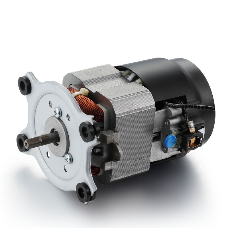 Μαύρο 95mm 50/60Hz Μεγάλη ροπή 12000rpm 220v Παγκόσμιος κινητήρας εναλλασσόμενου ρεύματος 150w 185w Ηλεκτρικός κινητήρας πεζοδρόμου