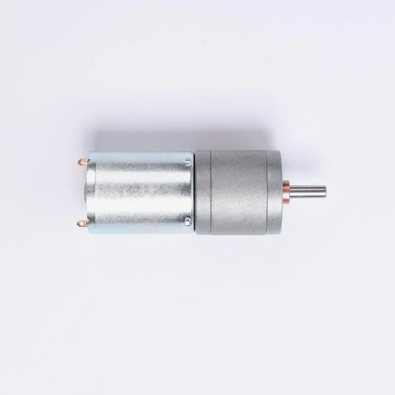 Μεγάλη ροπή 200 στροφές ανά λεπτό Μικρό 25mm Brushed DC Geared Motor 12V συνεχές ρεύμα A 30A